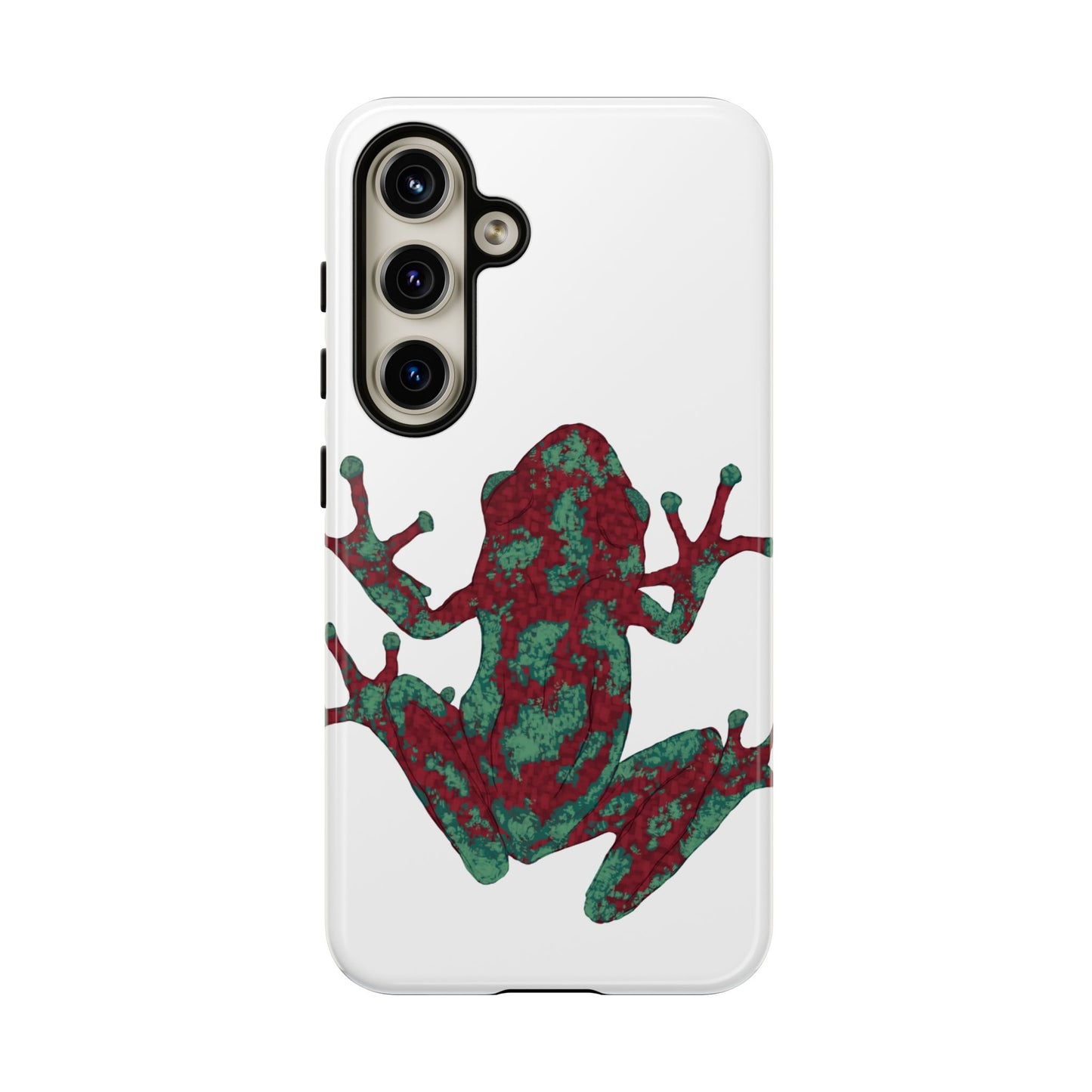 Frog Phone Case, Tough Cases, Eco-Friendly Phone Accessories, Unique Gifts for Nature Lovers, Cute Frog Design