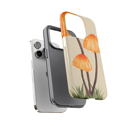 Mushroom Phone Case, Tough Cases for Nature Lovers, Unique Phone Covers, Gifts for Eco Enthusiasts, Fun Protective Cases