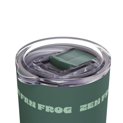 Zen Frog Skinny Tumbler, 20oz - Unique Drinkware for Nature Lovers, Eco-friendly Gift, Travel Cup, Summer Hydration, Stylish Reusable Cup