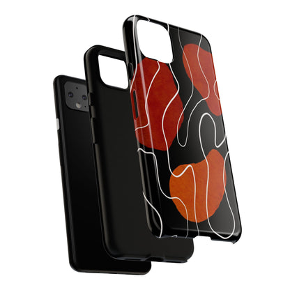 Stylish Phone Case with Abstract Design, Tough Cases for Modern Life, Trendy Phone Accessory, Unique Gift Idea, Holiday Present