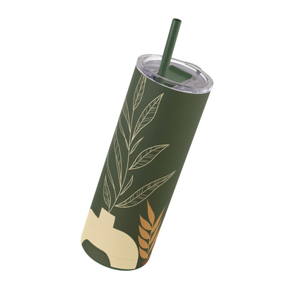 Boho-Inspired Tumbler, Modern Minimalist, Matte, Gift for Her, Mother's Day Gift, Nature Tumbler