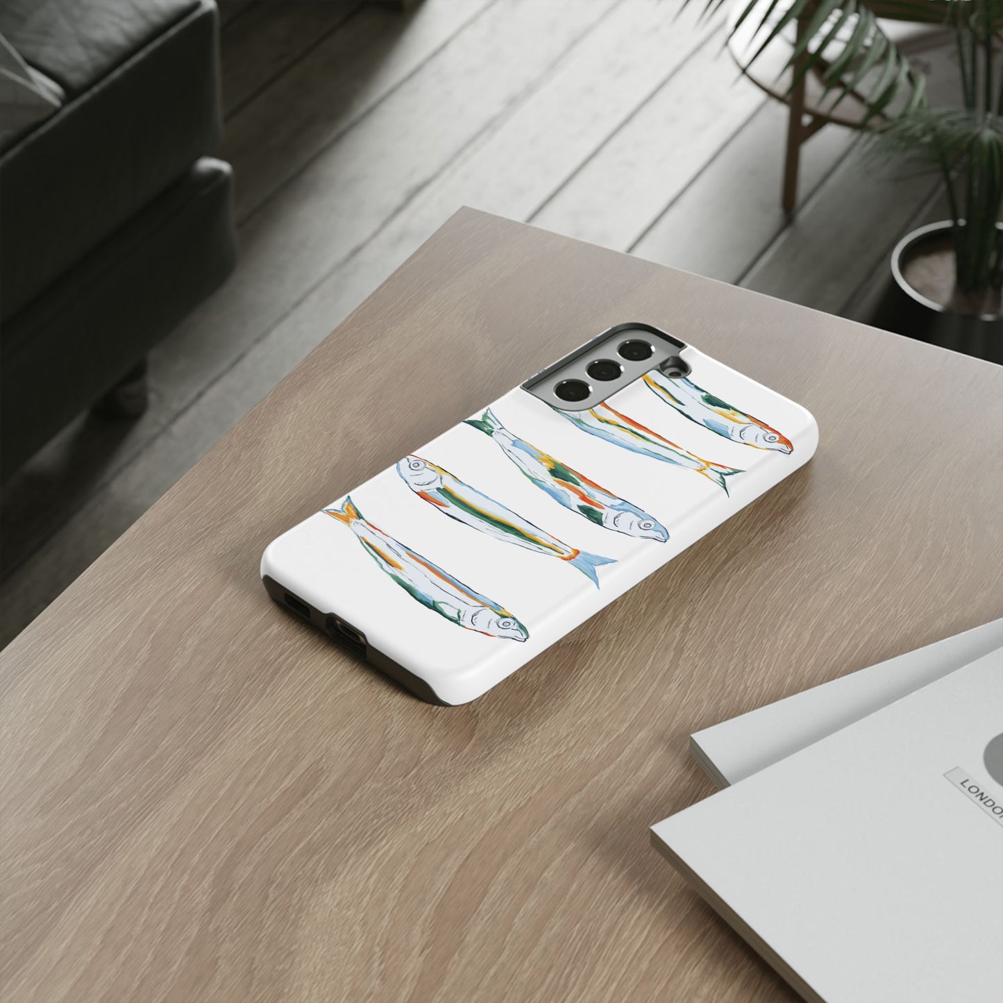 Tough Cases – Artistic Fish Design Phone Case, Unique Gift for Aquatic Lovers, Perfect for Birthdays, Holidays, and Everyday Use, Quirky Cases, Fun Phone Cases