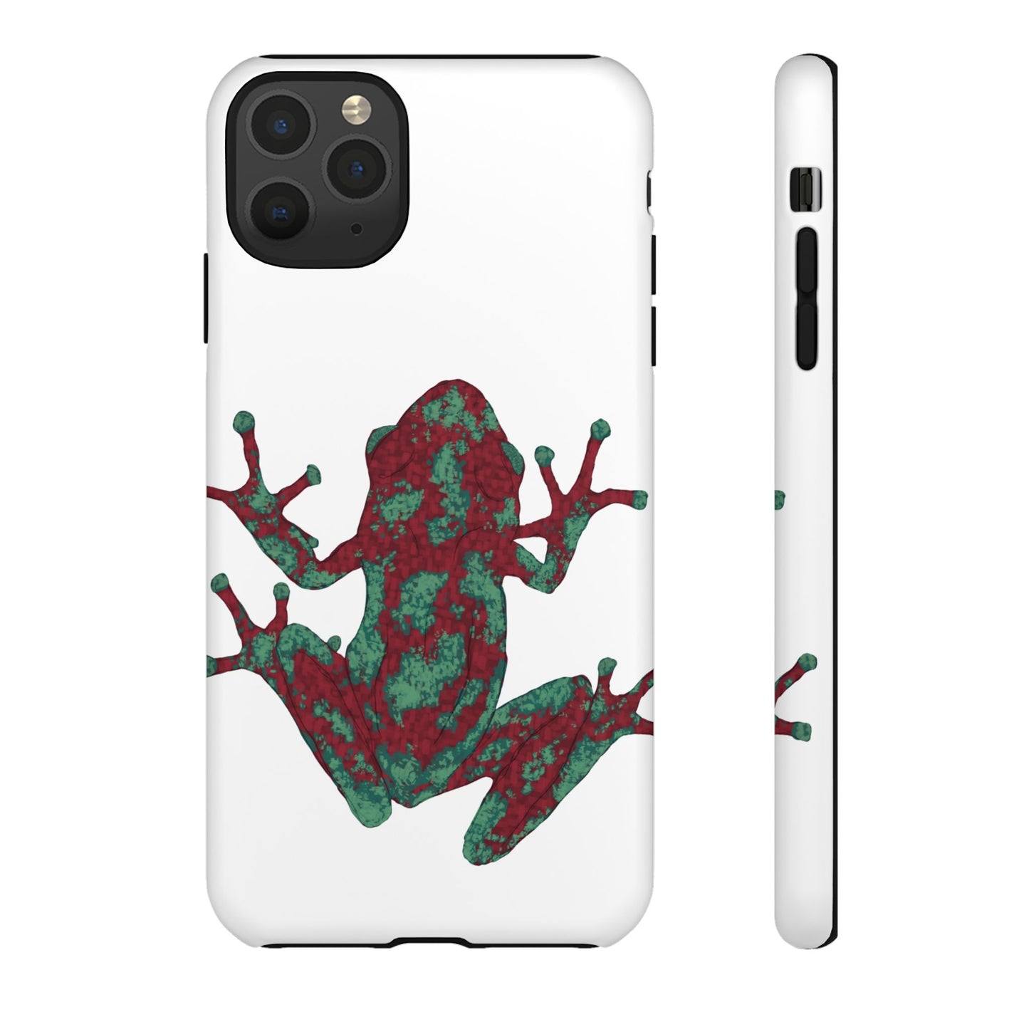 Frog Phone Case, Tough Cases, Eco-Friendly Phone Accessories, Unique Gifts for Nature Lovers, Cute Frog Design
