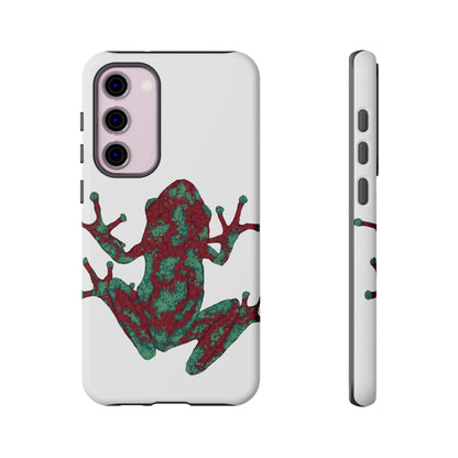 Frog Phone Case, Tough Cases, Eco-Friendly Phone Accessories, Unique Gifts for Nature Lovers, Cute Frog Design