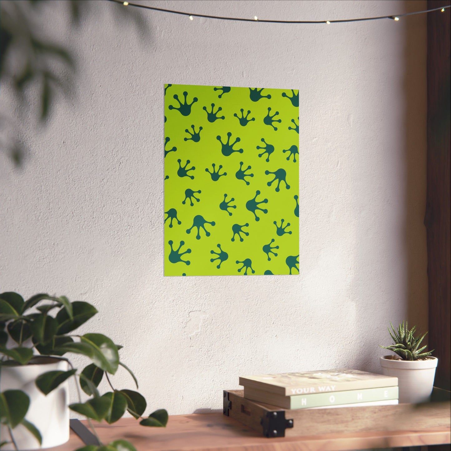 Colorful Frog Splash Vertical Posters, Whimsical Home Decor, Kids Room Art, Nursery Wall Art, Eco-Friendly Prints