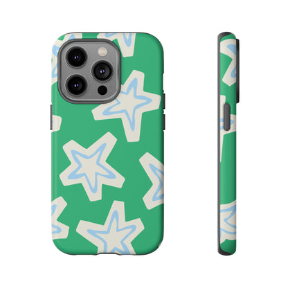 Retro Star Pattern Phone Case | Tough Cases, Colorful Cover for Phones, Phone Accessories, Gift for Her, Trendy Cases