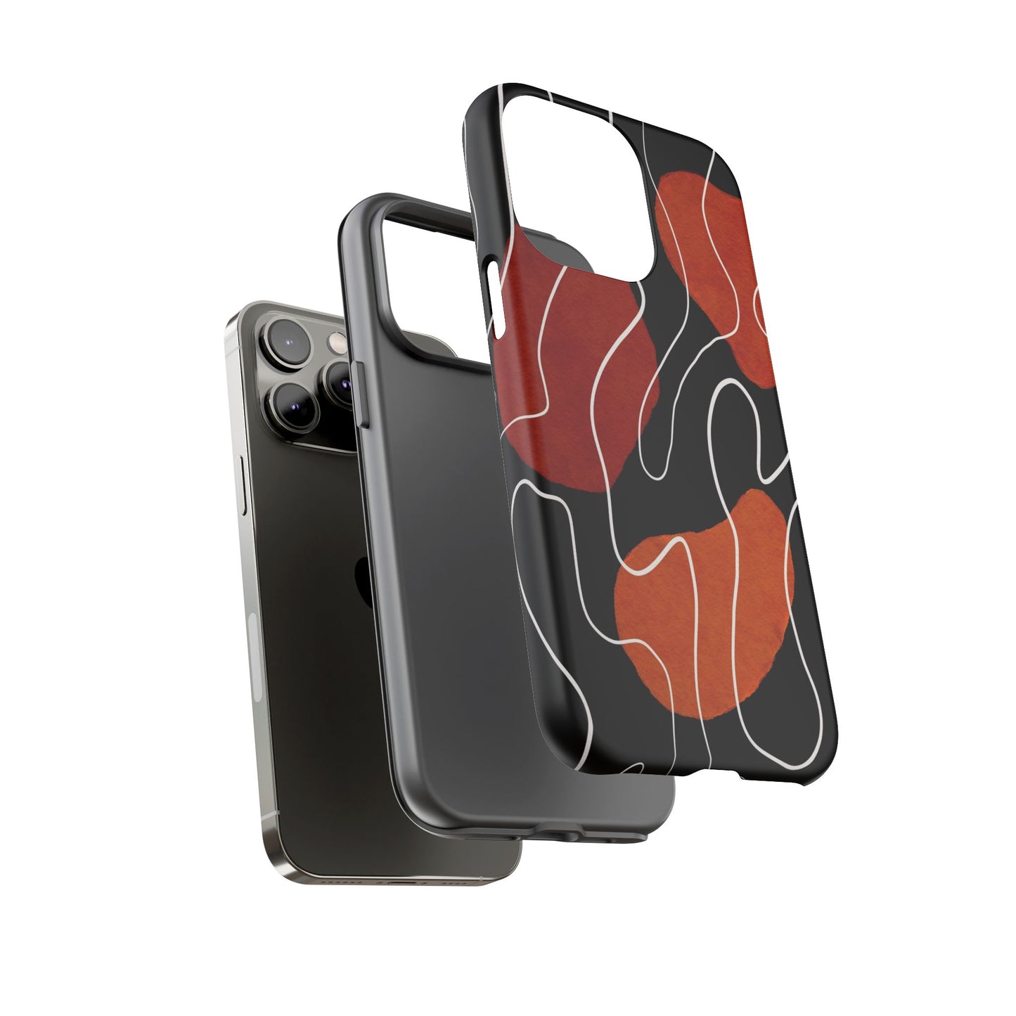 Stylish Phone Case with Abstract Design, Tough Cases for Modern Life, Trendy Phone Accessory, Unique Gift Idea, Holiday Present