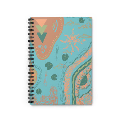 Artistic Spiral Notebook - Ruled Line | Inspirational Journal for Creativity | Gift for Artists and Students | Unique Design for [...]