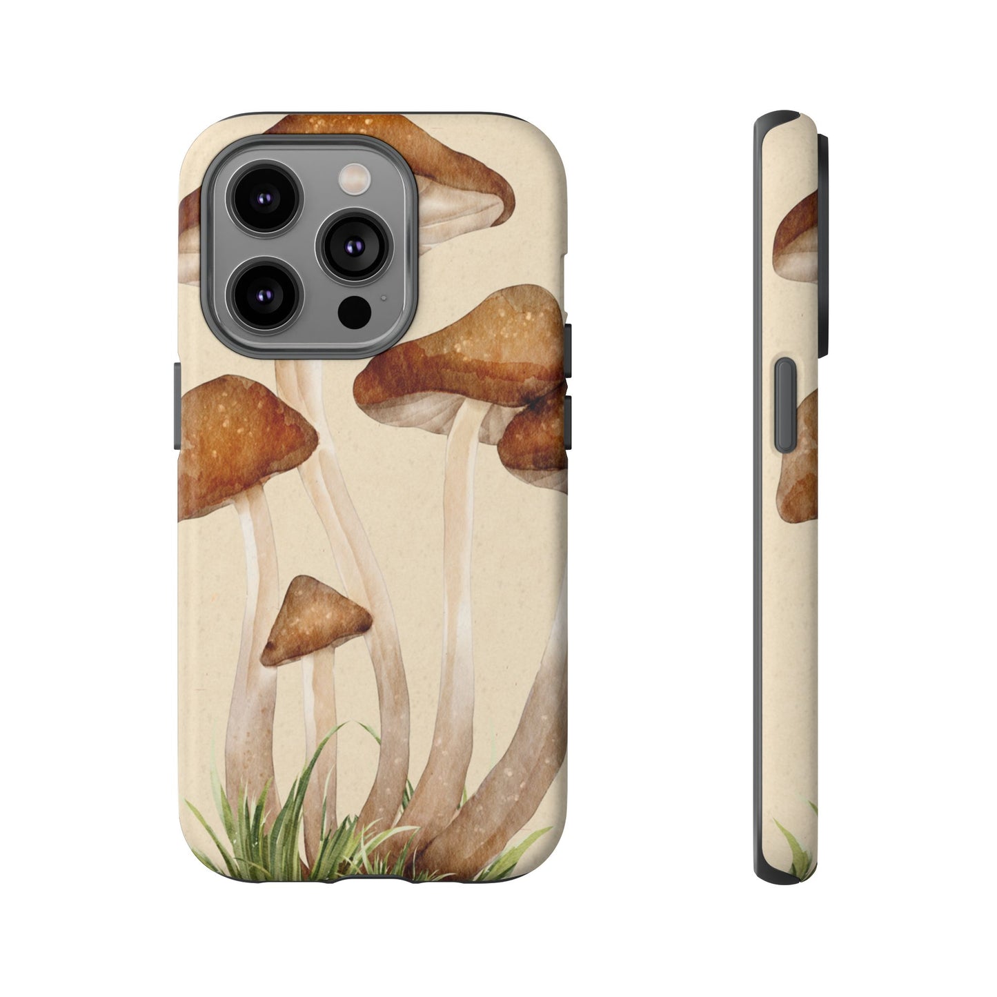 Mushroom Phone Case - Nature Lover, Eco-Friendly Gift, Cute Cell Phone Cover, Aesthetic Tech Accessory, Unique Fall Decor, Artsy Phone Cases, Cute, Gift for Her, Nature-inspired Designs, Durable Cases