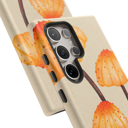 Mushroom Phone Case, Tough Cases for Nature Lovers, Unique Phone Covers, Gifts for Eco Enthusiasts, Fun Protective Cases