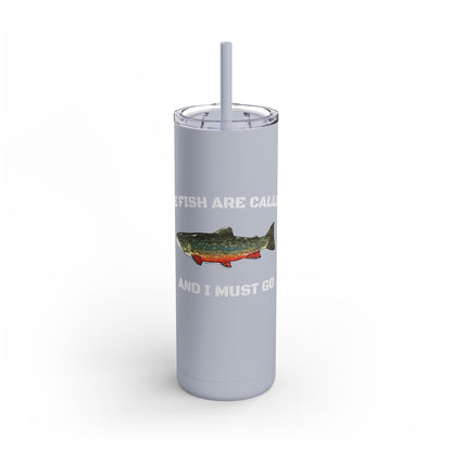 Fishing Lover's 20oz Tumbler - Perfect for Outdoors, Travel, Gifts, Father's Day, Camping, and More!