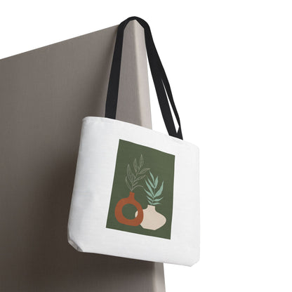 Stylish AOP Tote Bag, Eco-Friendly Shopping Bag, Reusable Carryall, Art Print Handbag, Gift for Her
