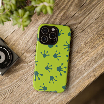 Frog Pattern Phone Case, Fun and Colorful Phone Cover, Durable Phone Protection, Gifts for Nature Lovers, Unique Accessory