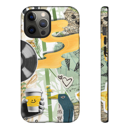 Artistic Phone Case, Unique Cell Phone Cover, Trendy Gifts for Music Lovers, Eco-Friendly Phone Accessory, Stylish Tech Gifts, Cool Cases, Unique Phone Cases