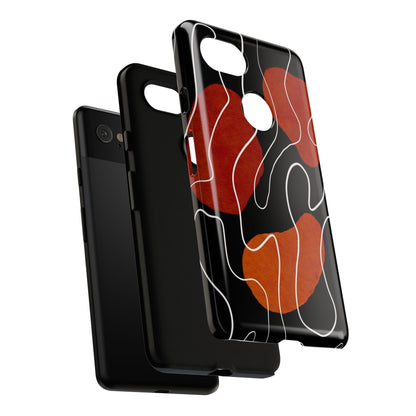 Stylish Phone Case with Abstract Design, Tough Cases for Modern Life, Trendy Phone Accessory, Unique Gift Idea, Holiday Present