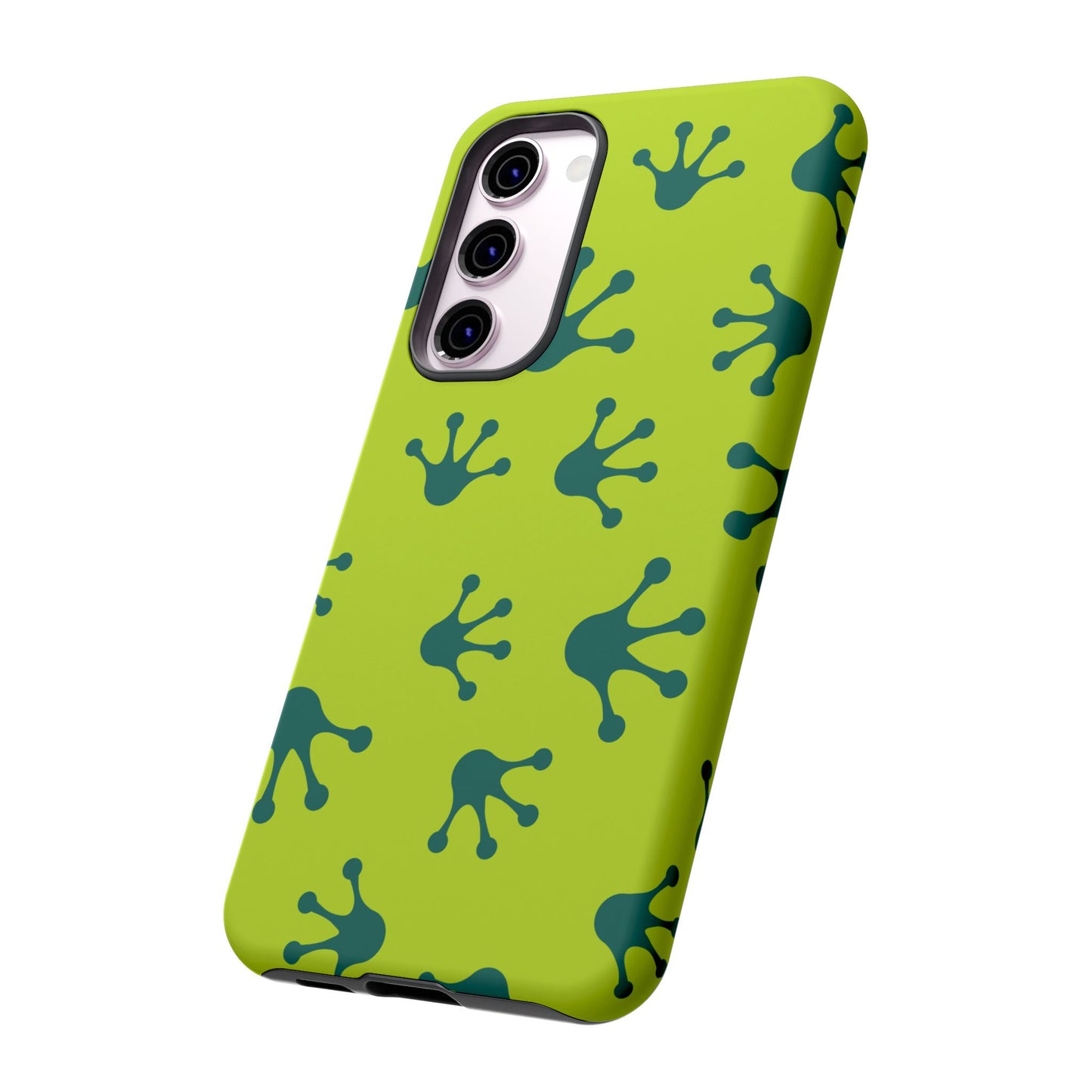 Frog Pattern Phone Case, Fun and Colorful Phone Cover, Durable Phone Protection, Gifts for Nature Lovers, Unique Accessory