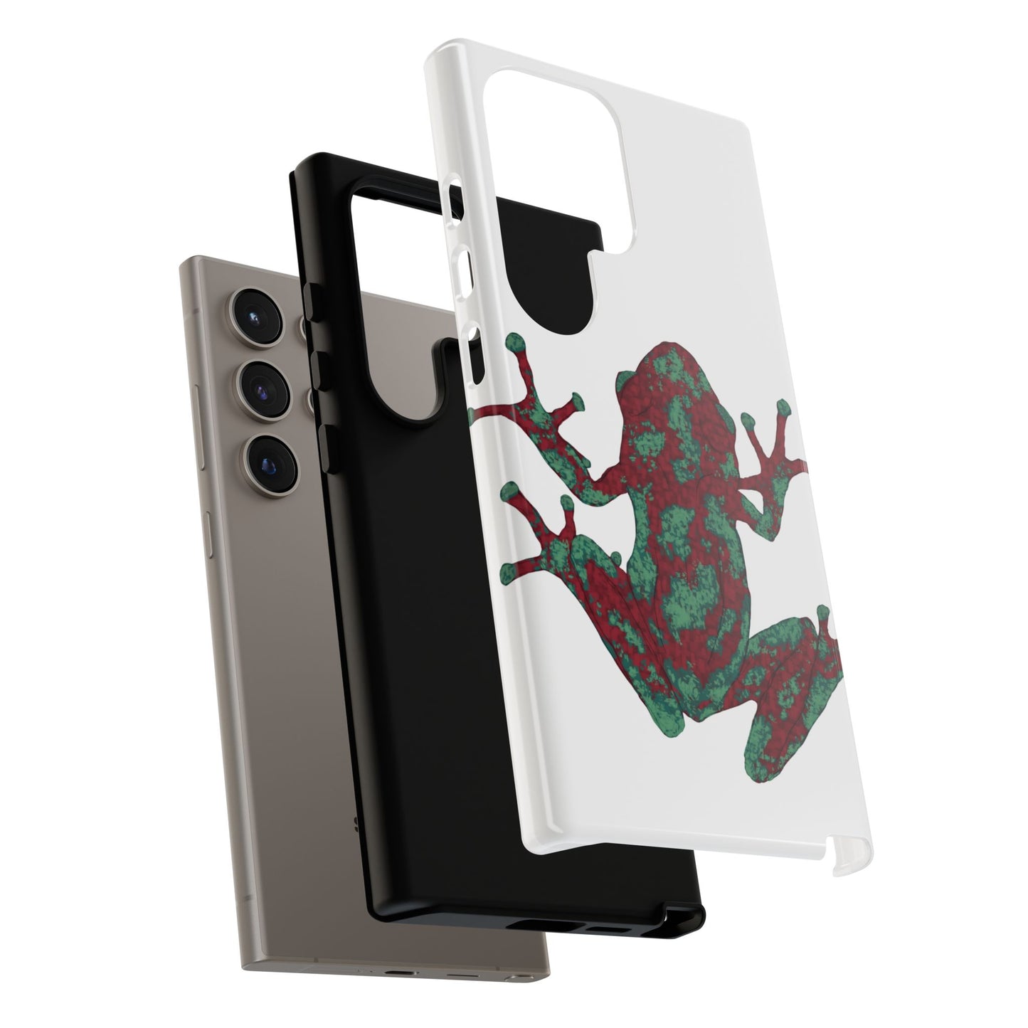 Frog Phone Case, Tough Cases, Eco-Friendly Phone Accessories, Unique Gifts for Nature Lovers, Cute Frog Design