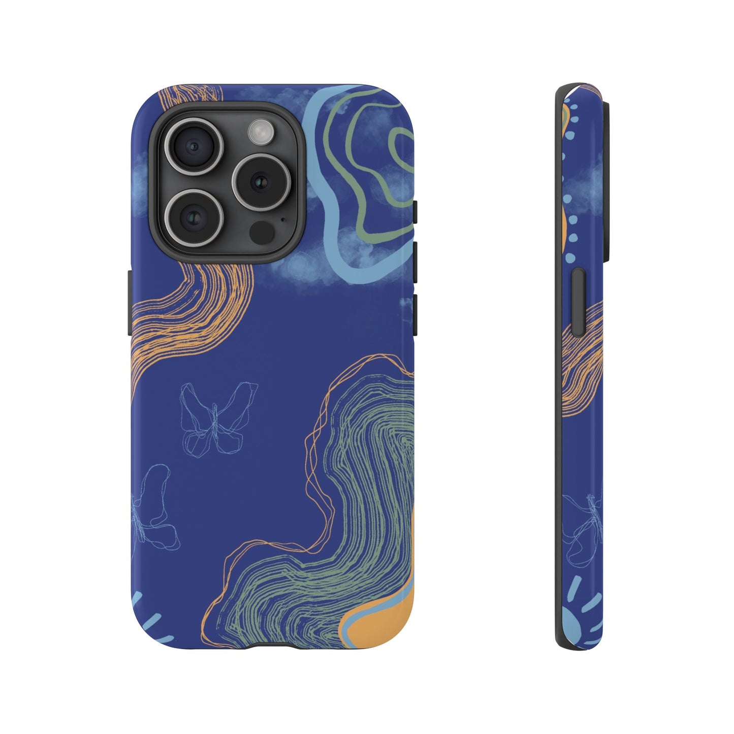 Artistic Phone Case, Abstract Phone Cover, Gift for Her, Modern Design, Boho Phone Case, Unique Phone Accessories