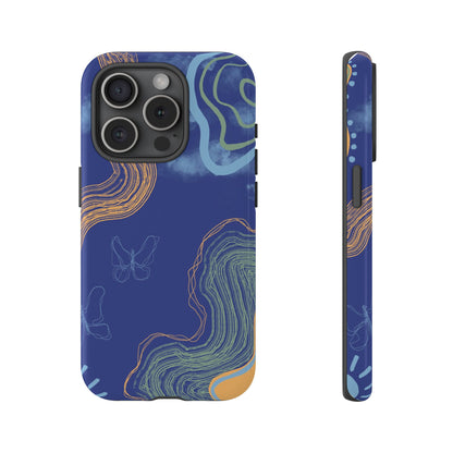 Artistic Phone Case, Abstract Phone Cover, Gift for Her, Modern Design, Boho Phone Case, Unique Phone Accessories