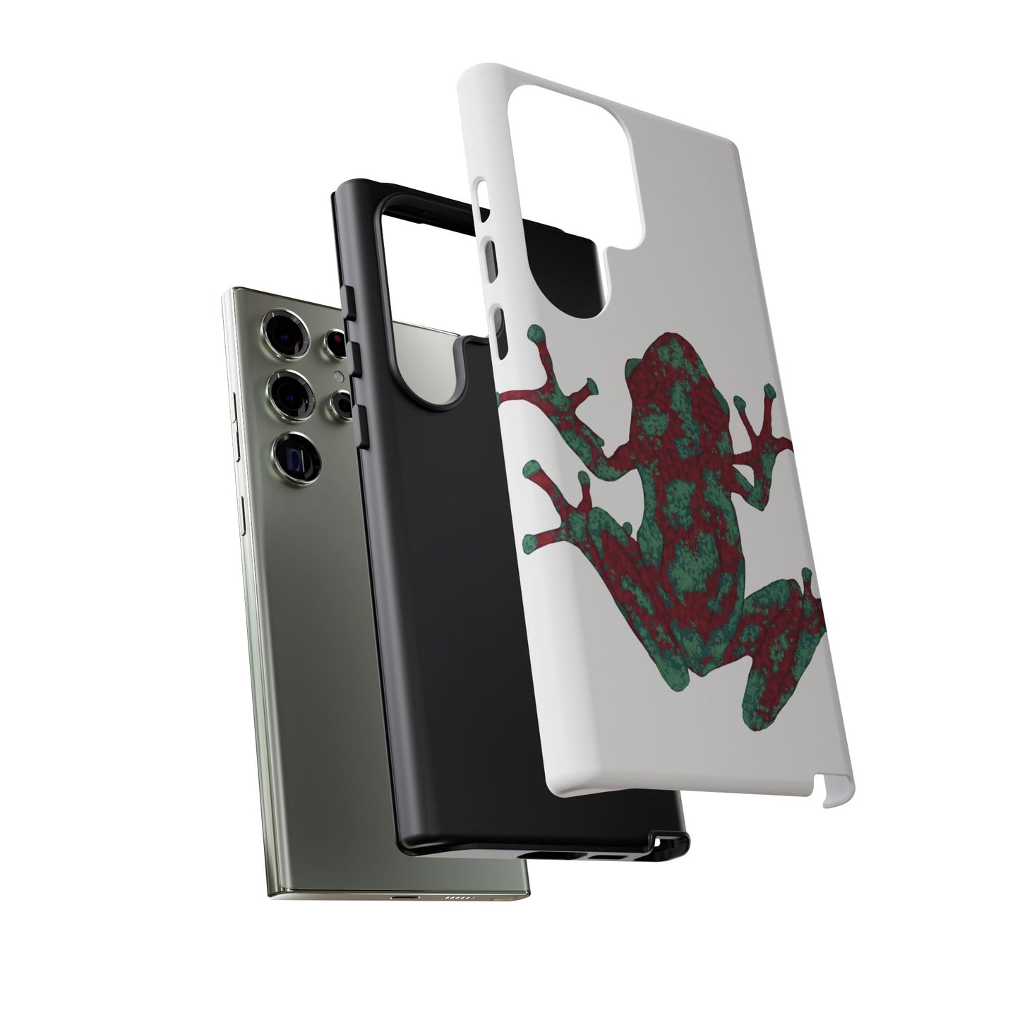 Frog Phone Case, Tough Cases, Eco-Friendly Phone Accessories, Unique Gifts for Nature Lovers, Cute Frog Design