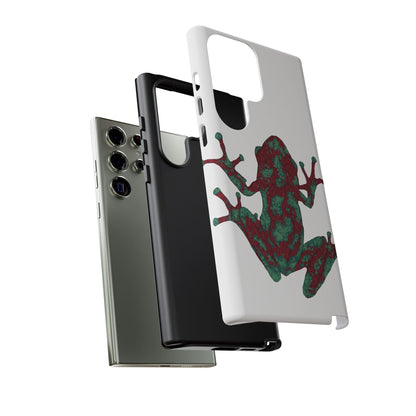 Frog Phone Case, Tough Cases, Eco-Friendly Phone Accessories, Unique Gifts for Nature Lovers, Cute Frog Design