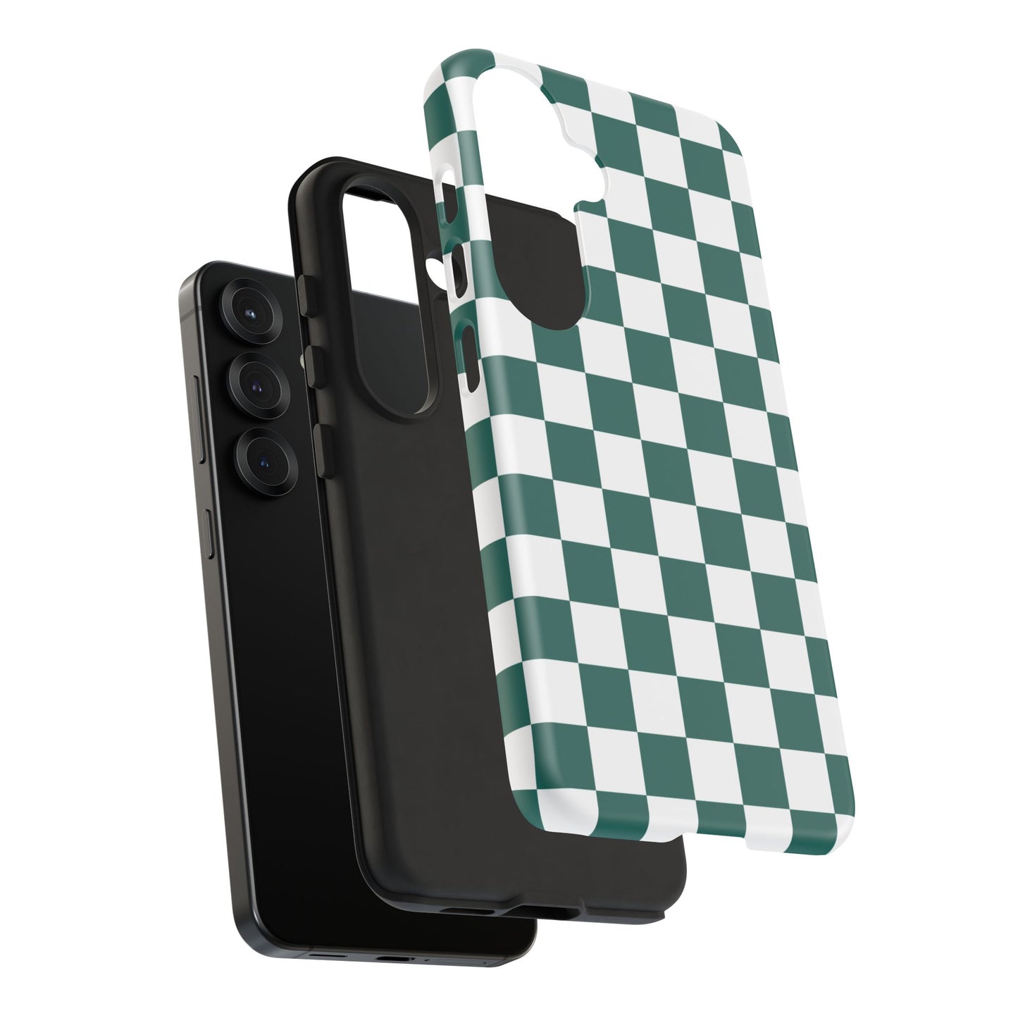 Stylish Checkered Phone Case, Protective Cover, Unique Gift, Trendy Accessory, Customizable Design, Ideal for All Ages
