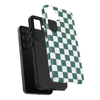 Stylish Checkered Phone Case, Protective Cover, Unique Gift, Trendy Accessory, Customizable Design, Ideal for All Ages