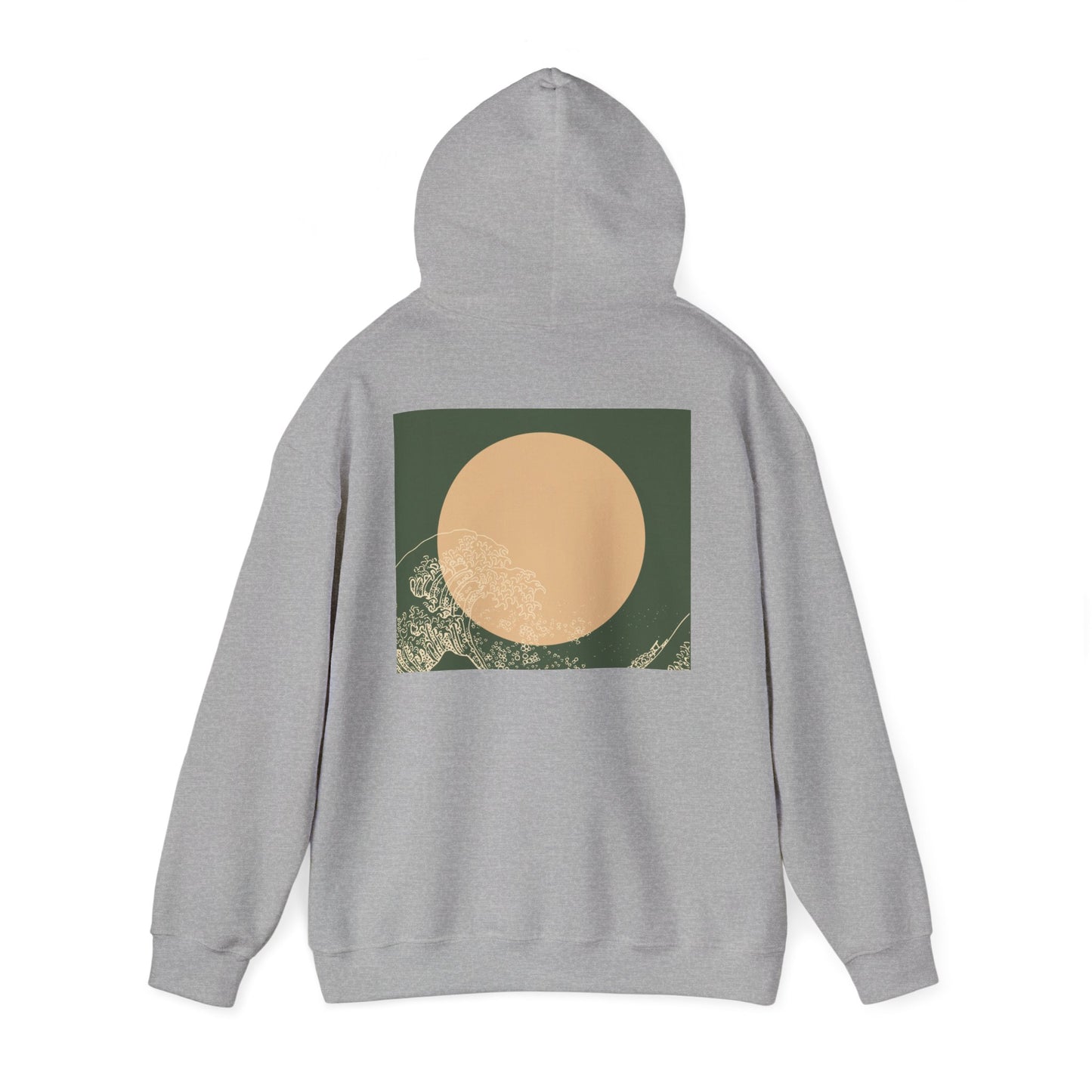 Zen Frog Unisex Hoodie | Relaxed Fashion, Cozy Sweatshirt, Unique Gift, Chill Vibes, Spring and Summer Style