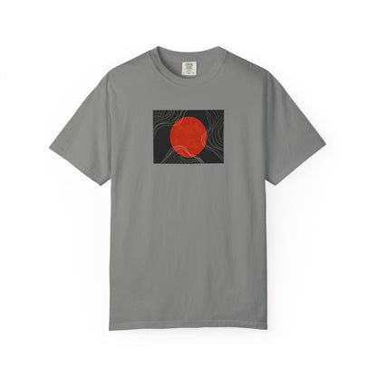 Sunset Vibes Unisex T-Shirt, Casual Summer Tee, Bohemian Shirt, Gift for Art Lovers, Men's and Women's Fashion