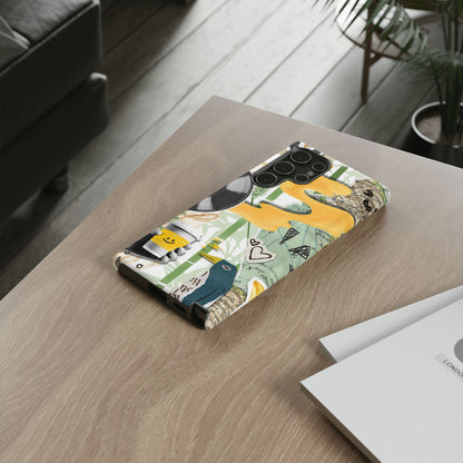 Artistic Phone Case, Unique Cell Phone Cover, Trendy Gifts for Music Lovers, Eco-Friendly Phone Accessory, Stylish Tech Gifts, Cool Cases, Unique Phone Cases