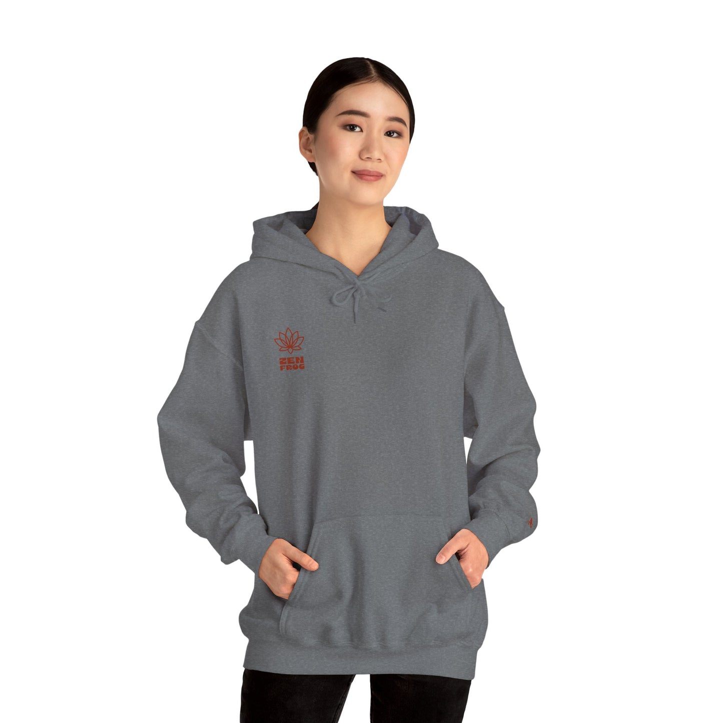 Artistic Unisex Hooded Sweatshirt - Cozy Streetwear, Casual Outfit, Perfect Gift, Fall Fashion, Graphic Hoodie