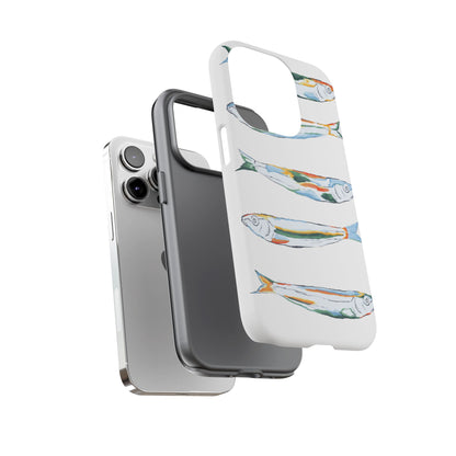 Tough Cases – Artistic Fish Design Phone Case, Unique Gift for Aquatic Lovers, Perfect for Birthdays, Holidays, and Everyday Use, Quirky Cases, Fun Phone Cases
