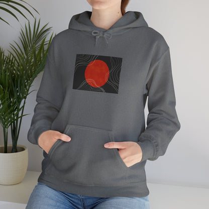 Minimalist Graphic Hoodie for Comfort, Cozy Sweatshirt for Everyday Wear, Trendy Hooded Pullover, Casual Gift for Friends