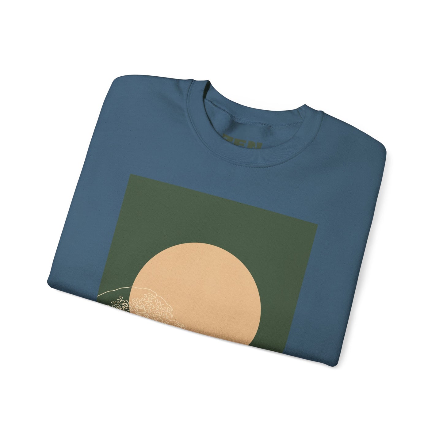 Nature-Inspired Unisex Crewneck Sweatshirt, Cozy Casual Wear, Gift for Outdoor Lovers, Perfect for Fall and Winter