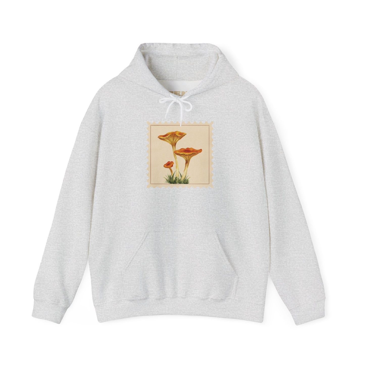 Botanical Print Hoodie, Cozy Sweatshirt, Nature Lover Gift, Comfortable Casual Wear, Fall Fashion, Unisex Hoodie, Comfy Mushroom Hoodie, Nature Vibes, Perfect for Fall