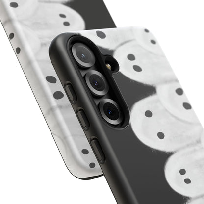 Painted Ghosts Phone Case | Ghostly Tough Phone Case for Spooky Style, Halloween Gift, Phone Cover, Ghost Theme, Unique Accessory, Spooky Season, Viral Painted Ghosts Inspired Design