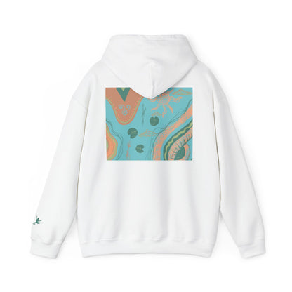 Chic Abstract Art Hoodie for Comfort & Style, Unisex Pullover, Cozy Sweatshirt, Trendy Gift for Art Lovers, Casual Outfit Must-Have