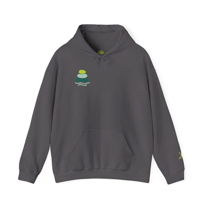 Nature-Inspired Unisex Hooded Sweatshirt, Comfortable Pullover, Casual Clothing, Eco-Friendly Gift, Chill Vibe Hoodie, Relaxing Outfit