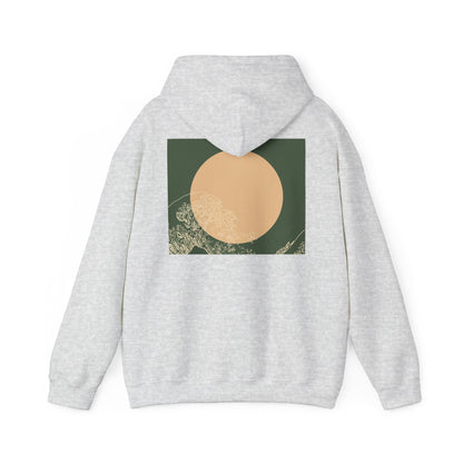 Zen Frog Unisex Hoodie | Relaxed Fashion, Cozy Sweatshirt, Unique Gift, Chill Vibes, Spring and Summer Style