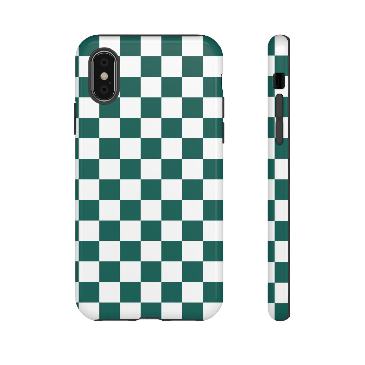Stylish Checkered Phone Case, Protective Cover, Unique Gift, Trendy Accessory, Customizable Design, Ideal for All Ages