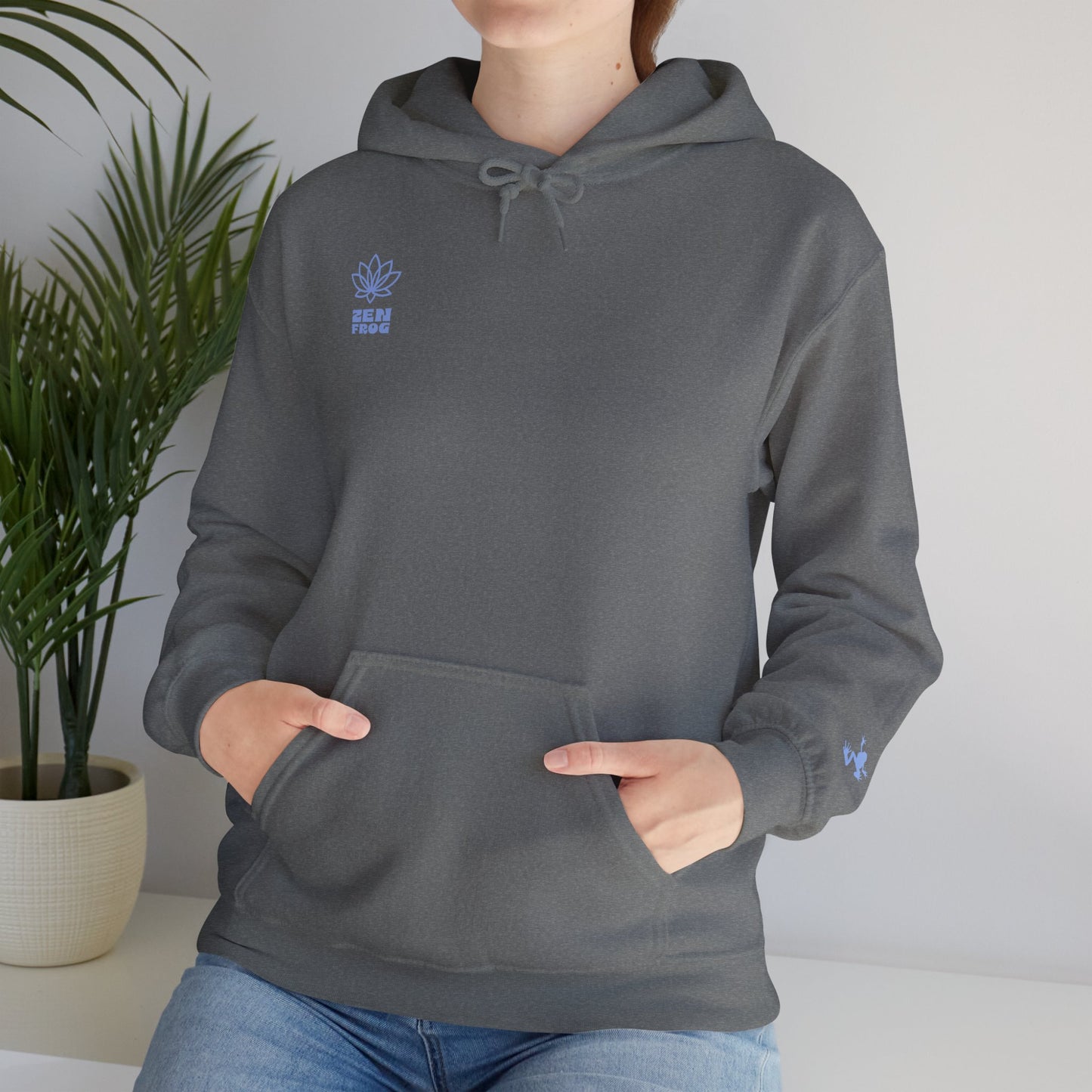 Artistic Unisex Hooded Sweatshirt - Cozy Streetwear for Comfort, Gift for Art Lovers, Perfect for Fall, Casual Style