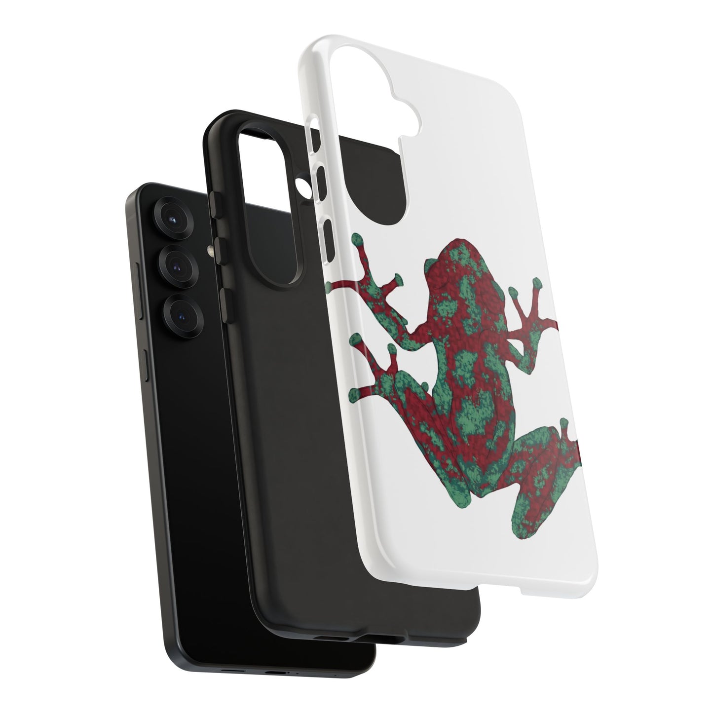 Frog Phone Case, Tough Cases, Eco-Friendly Phone Accessories, Unique Gifts for Nature Lovers, Cute Frog Design