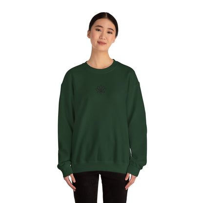 Lotus Blossom Unisex Sweatshirt - Cozy Floral Crewneck, Casual Wear, Gift for Her, Yoga Apparel, Relaxed Style, Perfect for Fall, Autumn Crewneck, Gift for Her, Gift for Him