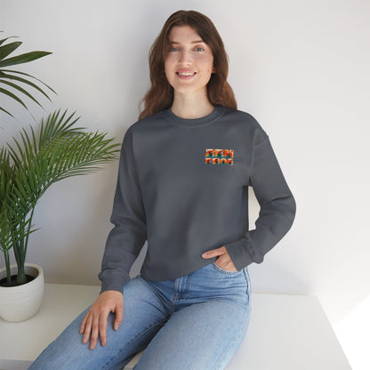 Funky Snake Unisex Crewneck Sweatshirt, Cozy Apparel, Unique Gift, Snake Art, Relaxed Style, Perfect for Casual Outings