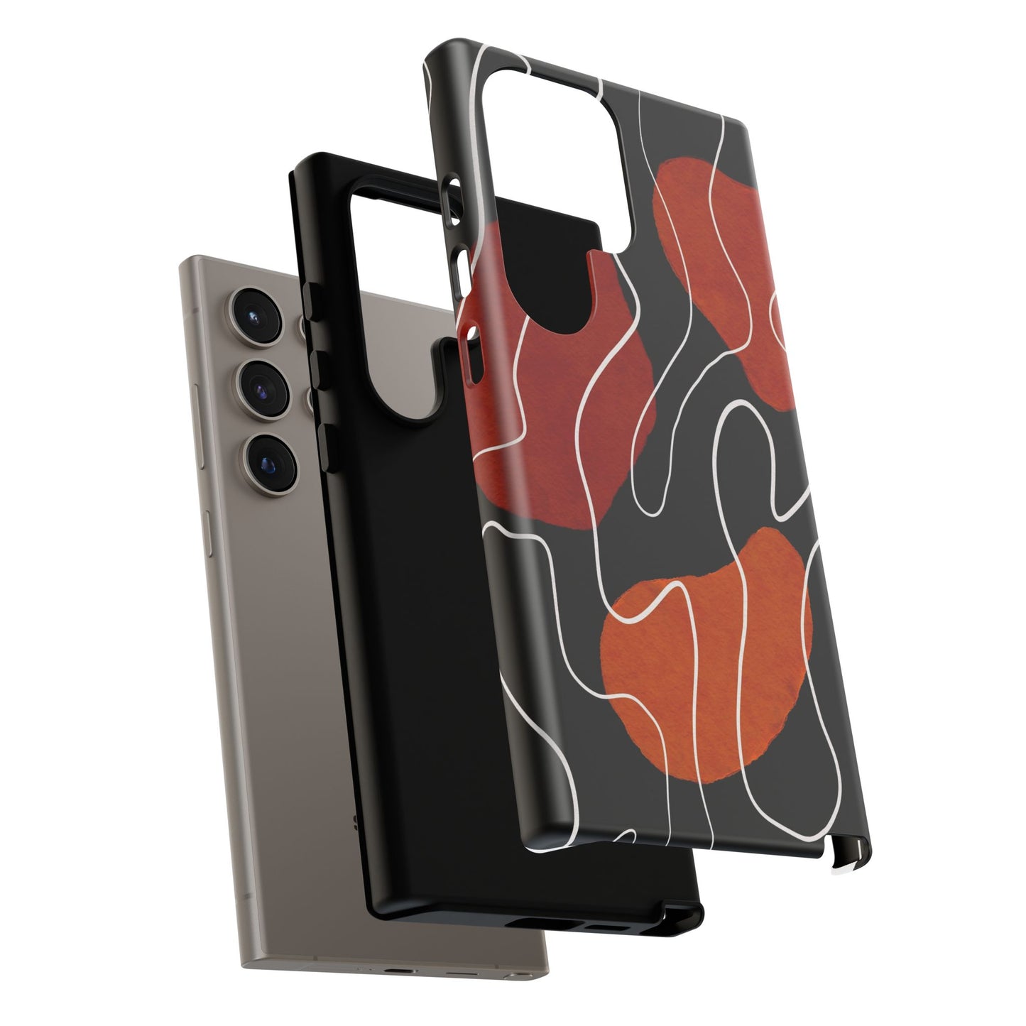 Stylish Phone Case with Abstract Design, Tough Cases for Modern Life, Trendy Phone Accessory, Unique Gift Idea, Holiday Present