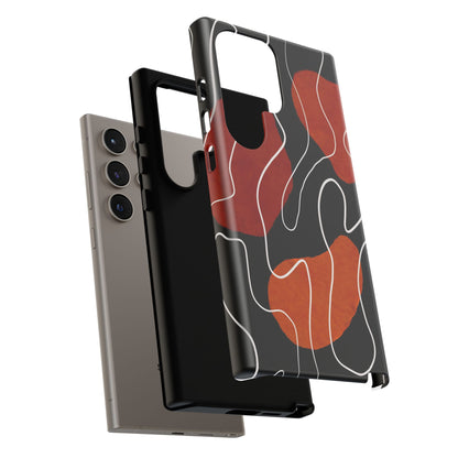 Stylish Phone Case with Abstract Design, Tough Cases for Modern Life, Trendy Phone Accessory, Unique Gift Idea, Holiday Present