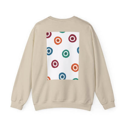 Zen Frog Crewneck Sweatshirt, Unisex Pullover for Relaxation, Cozy Gift for Meditation, Fun Casual Wear, Chill Vibes