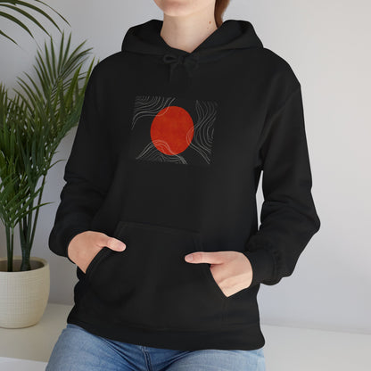 Minimalist Graphic Hoodie for Comfort, Cozy Sweatshirt for Everyday Wear, Trendy Hooded Pullover, Casual Gift for Friends