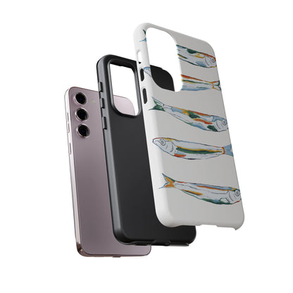 Tough Cases – Artistic Fish Design Phone Case, Unique Gift for Aquatic Lovers, Perfect for Birthdays, Holidays, and Everyday Use, Quirky Cases, Fun Phone Cases