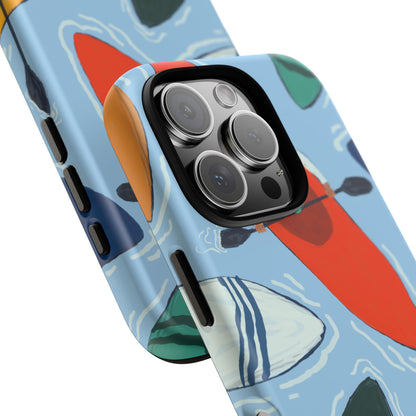 Kayak Phone Case - Tough Cases for Outdoor Enthusiasts, Birthday Gifts, Adventure Gear, Kayaking Accessories, Nature Lover Decor, Artsy Phone Cases